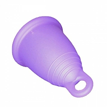 Kubeczek menstruacyjny, rozmiar M, fioletowy - MeLuna Classic Menstrual Cup  — Zdjęcie N1