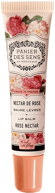 Balsam do ust Róża - Panier des Sens Lip Balm Shea Butter Rose Nectar