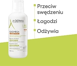 Zmiękczający balsam do ciała z dozownikiem - A-Derma Exomega Control Emollient Lotion Anti-Scratching — Zdjęcie N6