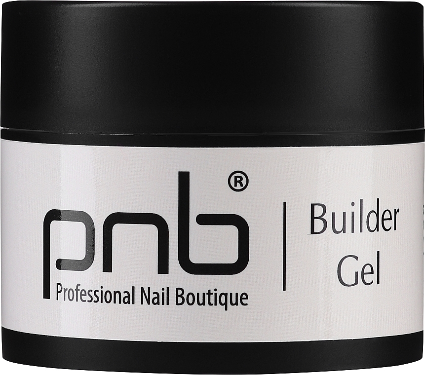 Jednofazowy transparentny żel modelujący do paznokci - PNB Builder Gel Crystal Clear (mini) — Zdjęcie N3