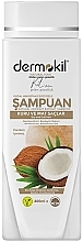 Kup Naturalny szampon z ekstraktem z kokosa - Dermokil Vegan Coconut Extract Herbal Shampoo