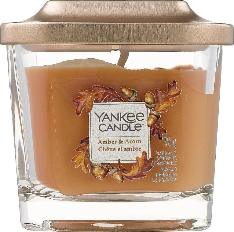 Świeca zapachowa - Yankee Candle Elevation Collection Amber & Acorn — Zdjęcie N1