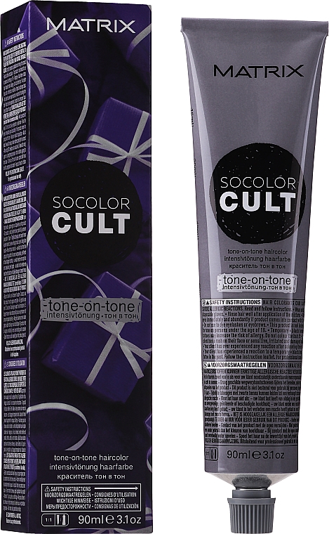 Farba do koloryzacji włosów ton w ton - Matrix Socolor Cult Tone on Tone Hair Color — Zdjęcie N1
