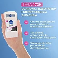 Antyperspirant w sztyfcie - NIVEA Black & White Invisible Clear — Zdjęcie N3