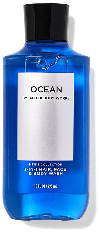 Żel pod prysznic 3 w 1 dla mężczyzn - Bath and Body Works Ocean 3-in-1 Hair, Face & Body Wash — Zdjęcie N1
