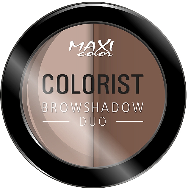 Cienie do brwi - Maxi Color Colorist Browshadow Duo — Zdjęcie N1