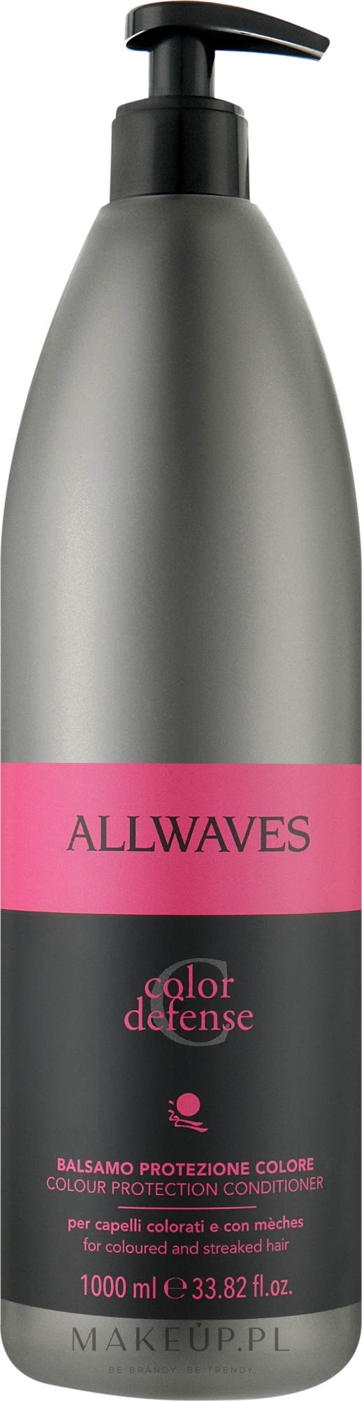 Odżywka do włosów farbowanych - Allwaves Color Defense Colour Protection Conditioner  — Zdjęcie 1000 ml
