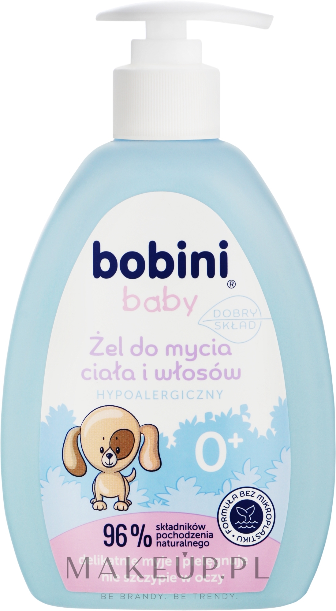 Żel do ciała i włosów Hipoalergiczny - Bobini Baby Body & Hair Wash Hypoallergenic — Zdjęcie 300 ml