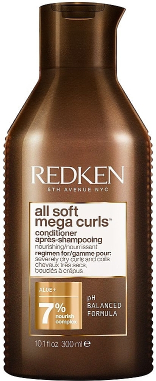 Odżywka do bardzo suchych i kręconych włosów - Redken All Soft Mega Curls Conditioner