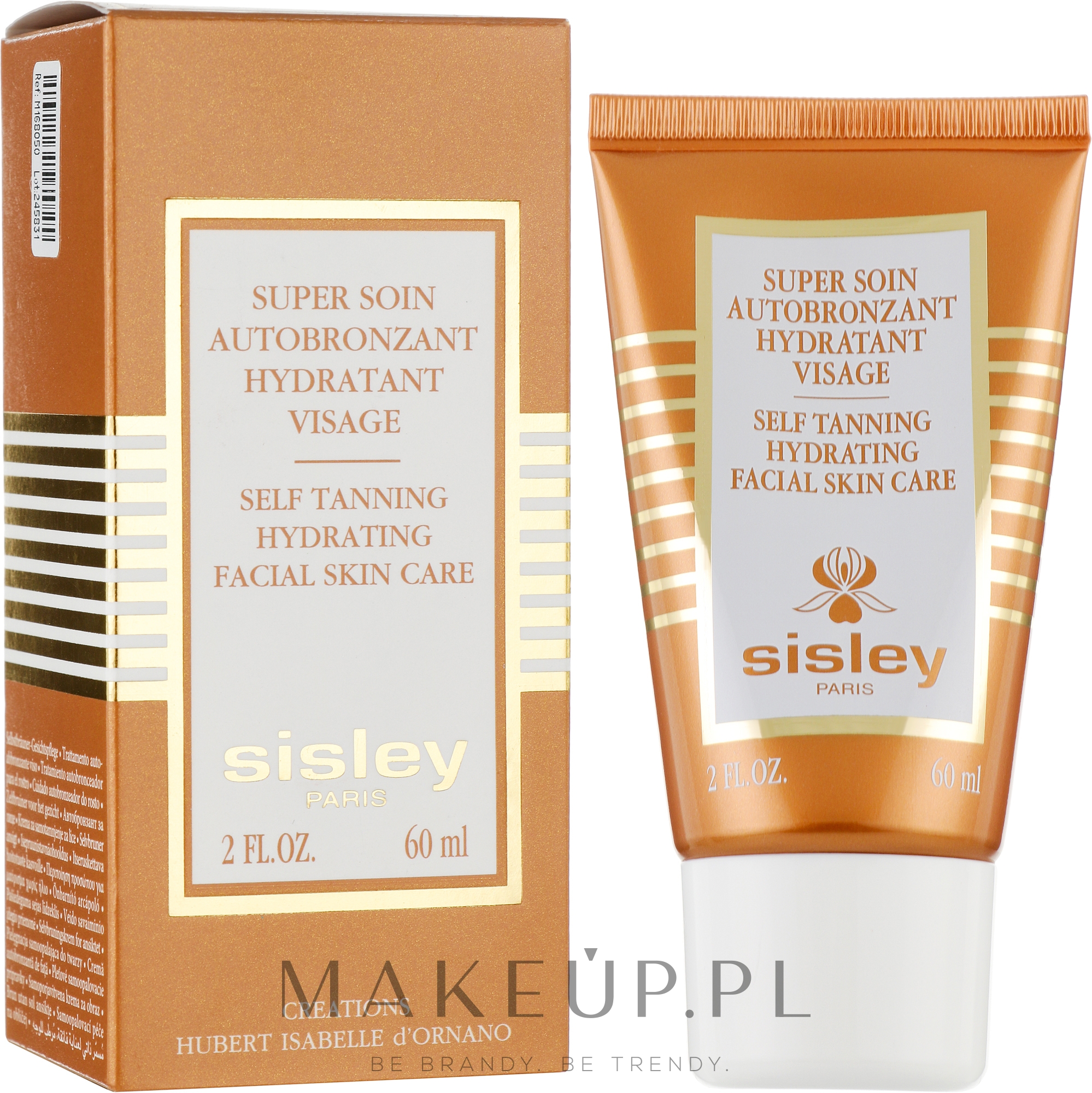 Nawilżający krem samoopalający do twarzy - Sisley Self Tanning Hydrating Facial Skin Care — Zdjęcie 60 ml