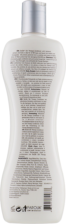 Odżywka do włosów Jedwabna terapia - BioSilk Silk Therapy Conditioner — Zdjęcie N4