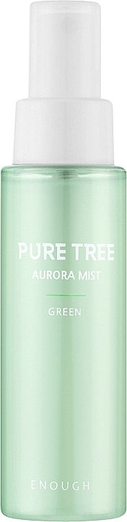 Kojąca mgiełka do twarzy - Enough Pure Tree Aurora Mist Green — Zdjęcie N1