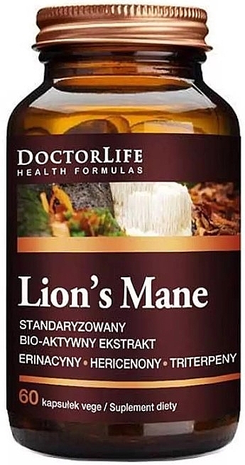 Suplement diety Lwia grzywa - Doctor Life Lion's Mane — Zdjęcie N1