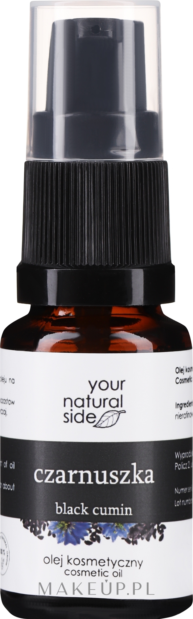 100% naturalny olej z czarnuszki - Your Natural Side  — Zdjęcie 10 ml