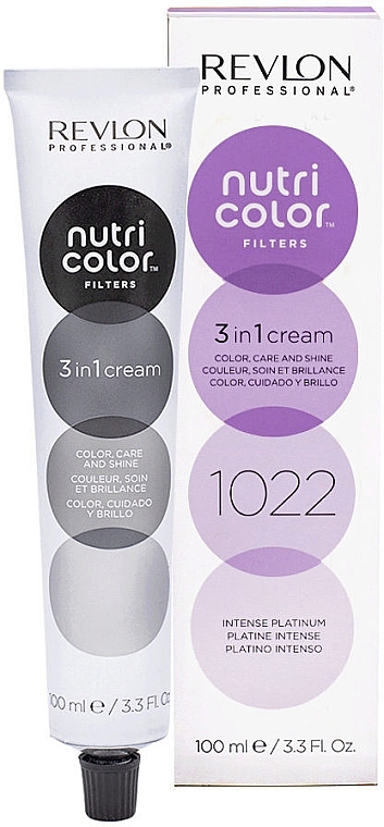 PRZECENA! Tonujący krem-balsam do włosów, 100 ml - Revlon Professional Nutri Color Filters * — Zdjęcie N1