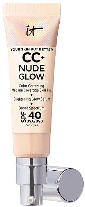 Krem CC - It Cosmetics Your Skin But Better CC+ Nude Glow SPF 40 — Zdjęcie N1