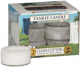 Podgrzewacze zapachowe tealight - Yankee Candle Scented Tea Light Candles Clean Cotton — Zdjęcie N3