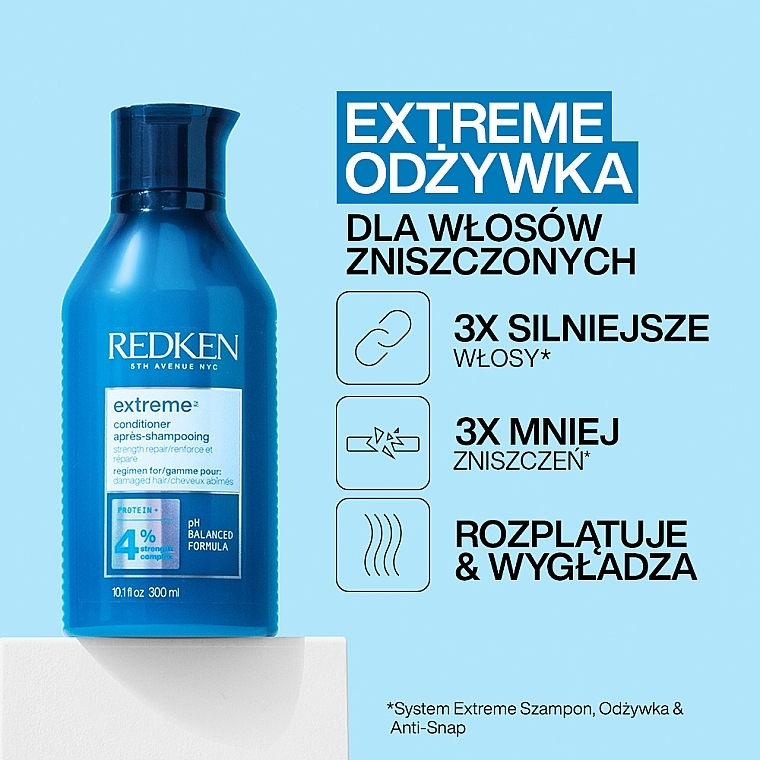 Odżywka do włosów słabych i zniszczonych - Redken Extreme Conditioner — Zdjęcie N2