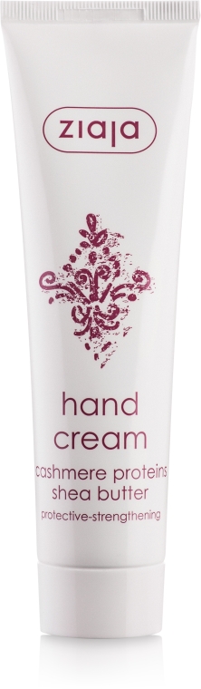Krem do rąk z proteinami kaszmiru i masłem shea - Ziaja Hand Cream Cashmere Protein Shea Butter — Zdjęcie N1