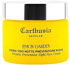 Kup Przeciwzmarszczkowy krem do twarzy na noc - Carthusia Skinlab Lemon Garden Wrinkle Prevention Night Face Cream