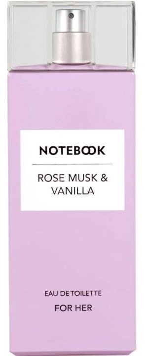 Notebook Fragrances Rose Musk & Vanilla - Woda toaletowa — Zdjęcie N1