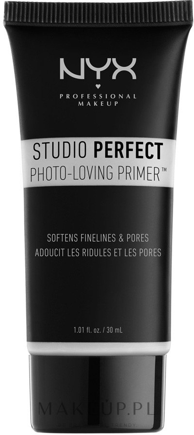 Baza pod makijaż - NYX Professional Makeup Studio Perfect Primer — Zdjęcie 01 - Clear