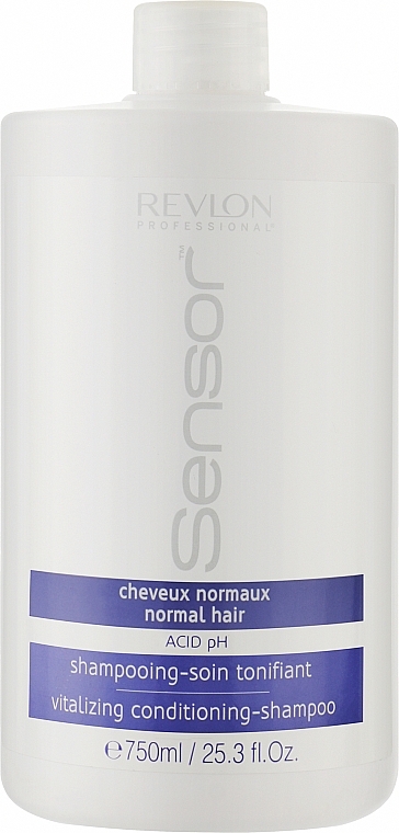 Szampon z odżywką do włosów normalnych - Revlon Professional Sensor Shampoo Vitalizing — Zdjęcie N2