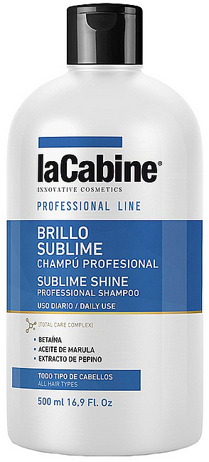 Szampon do włosów farbowanych nadający połysk - La Cabine Sublim Shine Professional Shampoo — Zdjęcie N1