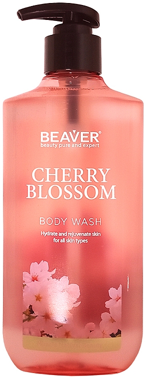 Żel pod prysznic z ekstraktem z kwiatu wiśni	 - Beaver Professional Cherry Blossom Body Wash — Zdjęcie N1