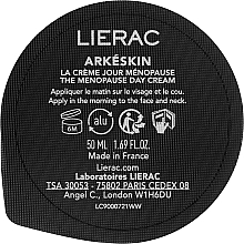 Krem do twarzy na dzień - Lierac Arkeskin The Menopause Day Cream Refill (wymienny wkład) — Zdjęcie N2