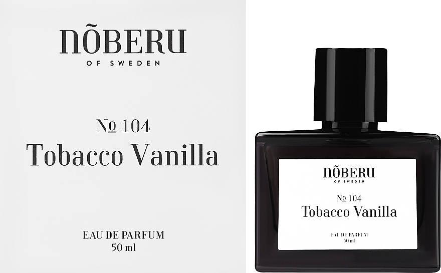 Noberu Of Sweden №104 Tobacco-Vanilla - Woda perfumowana — Zdjęcie N2