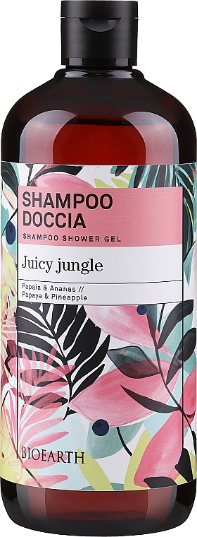 Szampon-żel pod prysznic Juicy Jungle - Bioearth Juicy Jungle Shampoo Shower Gel — Zdjęcie N1