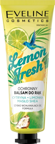 Ochronny balsam do rąk - Eveline Cosmetics Lemon Fresh — Zdjęcie N1