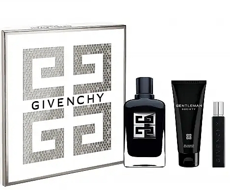 Givenchy Gentleman Society - Zestaw (edp/100 ml + sh/gel/75 ml + edp/12.5 ml) — Zdjęcie N1