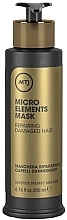 Regenerująca maska do włosów zniszczonych - MTJ Cosmetics Superior Therapy Microelements Mask — Zdjęcie N1