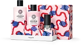 Kup Zestaw - Maria Nila Luminous Color Gift Box (shamp/350ml + cond/300ml + h/oil/30ml)