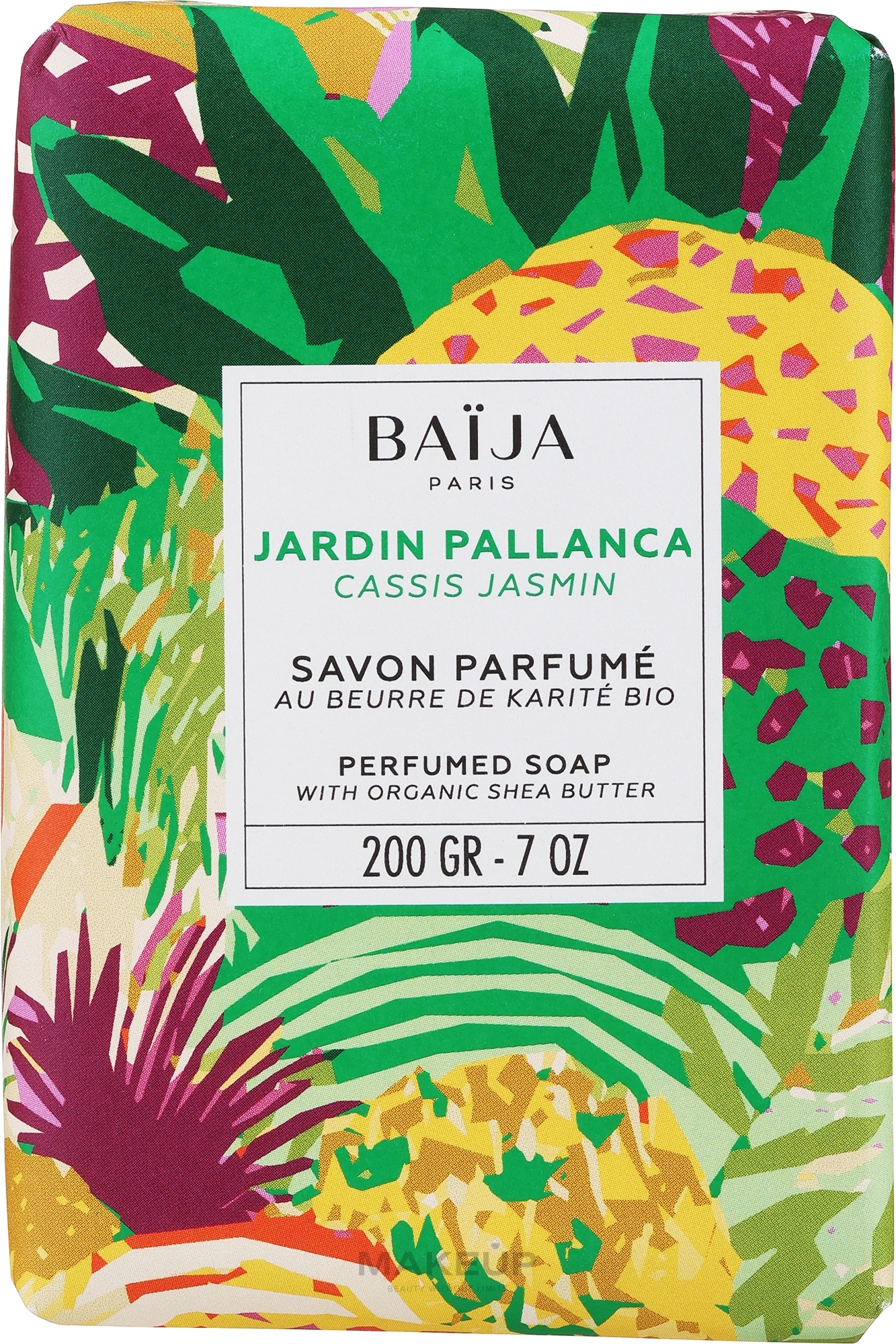 Mydło w kostce - Baija Jardin Pallanca Perfumed Soap — Zdjęcie 200 g
