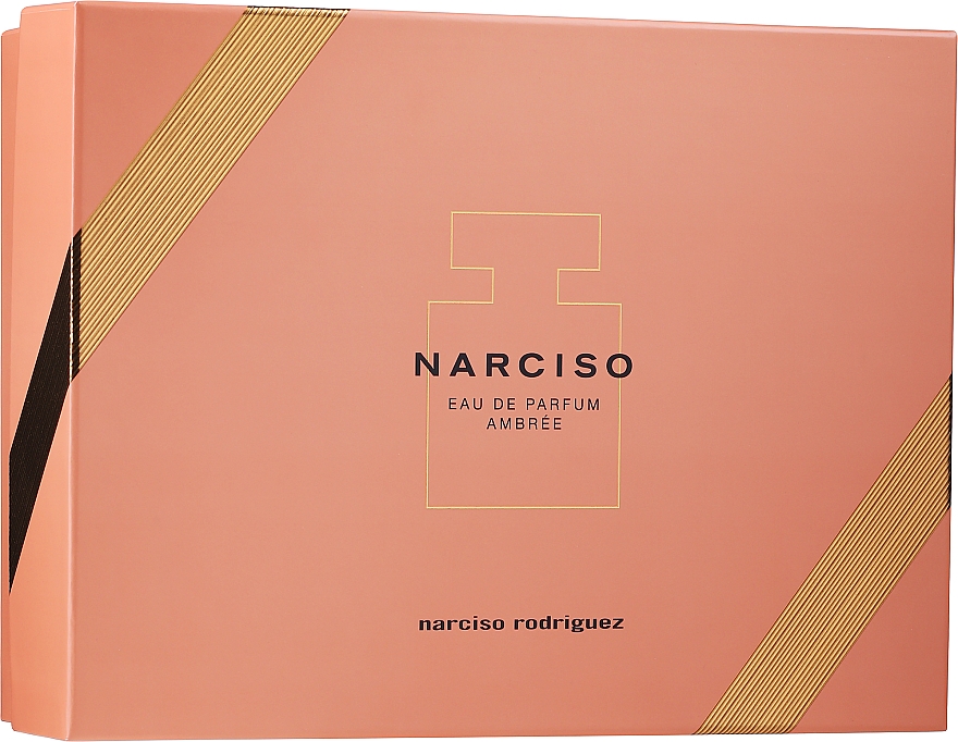 Narciso Rodriguez Narciso Ambree - Zestaw (edp 50 ml + b/lot 50 ml + sh/gel 50 ml) — Zdjęcie N1