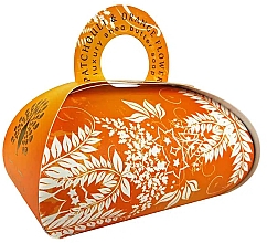 Mydło upominkowe Paczula i kwiat pomarańczy - The English Soap Company Patchouli & Orange Flower Gift Soap — Zdjęcie N1