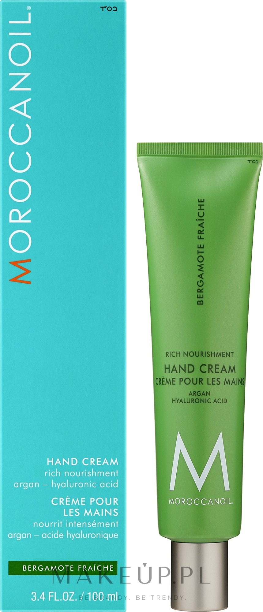 Krem do rąk - Moroccanoil Bergamote Fraiche Hand Cream — Zdjęcie 100 ml