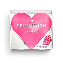 Paleta cieni do powiek - I Heart Revolution Heartbeats Eyeshadow Palette — Zdjęcie N2