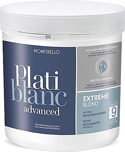 Bezpyłowy rozjaśniacz do włosów - Montibello Platiblanc Advanced Extreme Blond — Zdjęcie N2