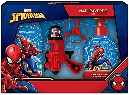 Kup Zestaw - Naturaverde Kids Spider Man (sh/gel/250ml + liquid/soap/250ml + acc)