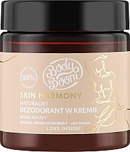 Kup Naturalny dezodorant w kremie Dzikie kwiaty - BodyBoom Skin Harmony Natural Cream Deodorant