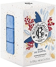 Kup Zestaw - Roger&Gallet Bois De Santal Soap Gift Set (soap/3x100g)