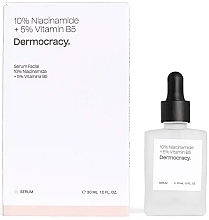 Kup Serum do twarzy 10% niacynamid + 5% witamina B5 - Dermocracy 10% Niacinamide + 5% Vitamin B5 Facial Serum