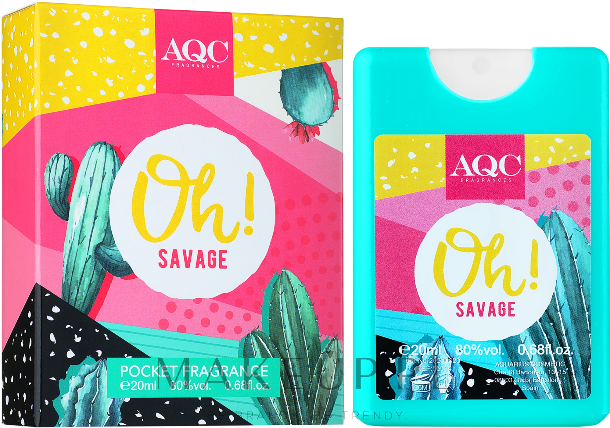 AQC Fragances Oh Savage - Woda toaletowa — Zdjęcie 20 ml