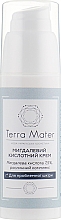 Krem do twarzy z kwasem migdałowym - Terra Mater Almond Acid Face Cream — Zdjęcie N2