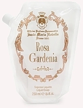 Santa Maria Novella Rosa Gardenia - Mydło w płynie (doypack) — Zdjęcie N1