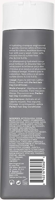 Nawilżający szampon do włosów - Living Proof PhD Shampoo Hydrate & Repfect — Zdjęcie N2